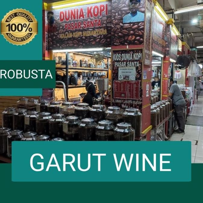 

ready stock Kopi Robusta Garut Wine 500 gram