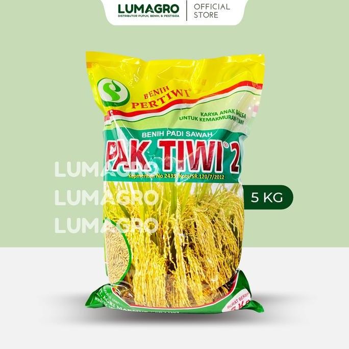 

Terlaris Benih Padi Pertiwi Pak Tiwi 2 5Kg Premium Bibit Pari Jumbo 5 Kilogram