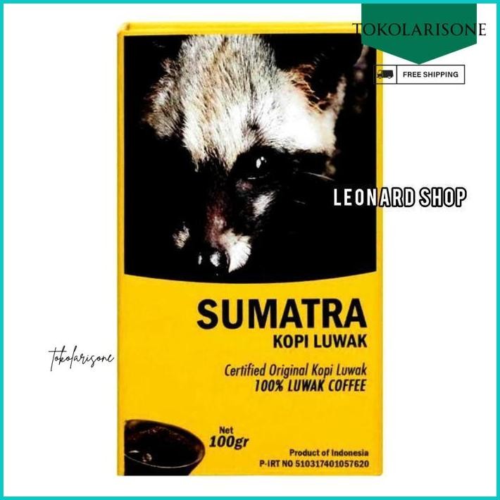 

KOPI LUWAK LIAR WORCAS SUMATRA CLASSIC BOX BIJI / BUBUK BEAN / GROUND