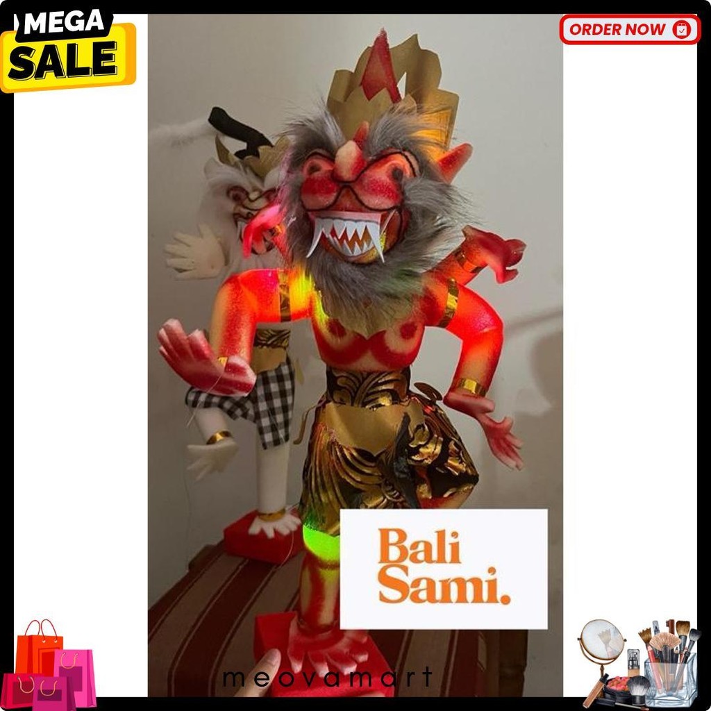 Ogoh - Ogoh Lampu Mini Termurah Bali/ Miniatur Ogoh - Ogoh Diskon