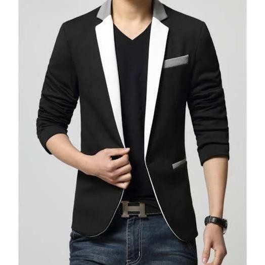 Jas Pria Blazer Gaul Stylish Korea murah