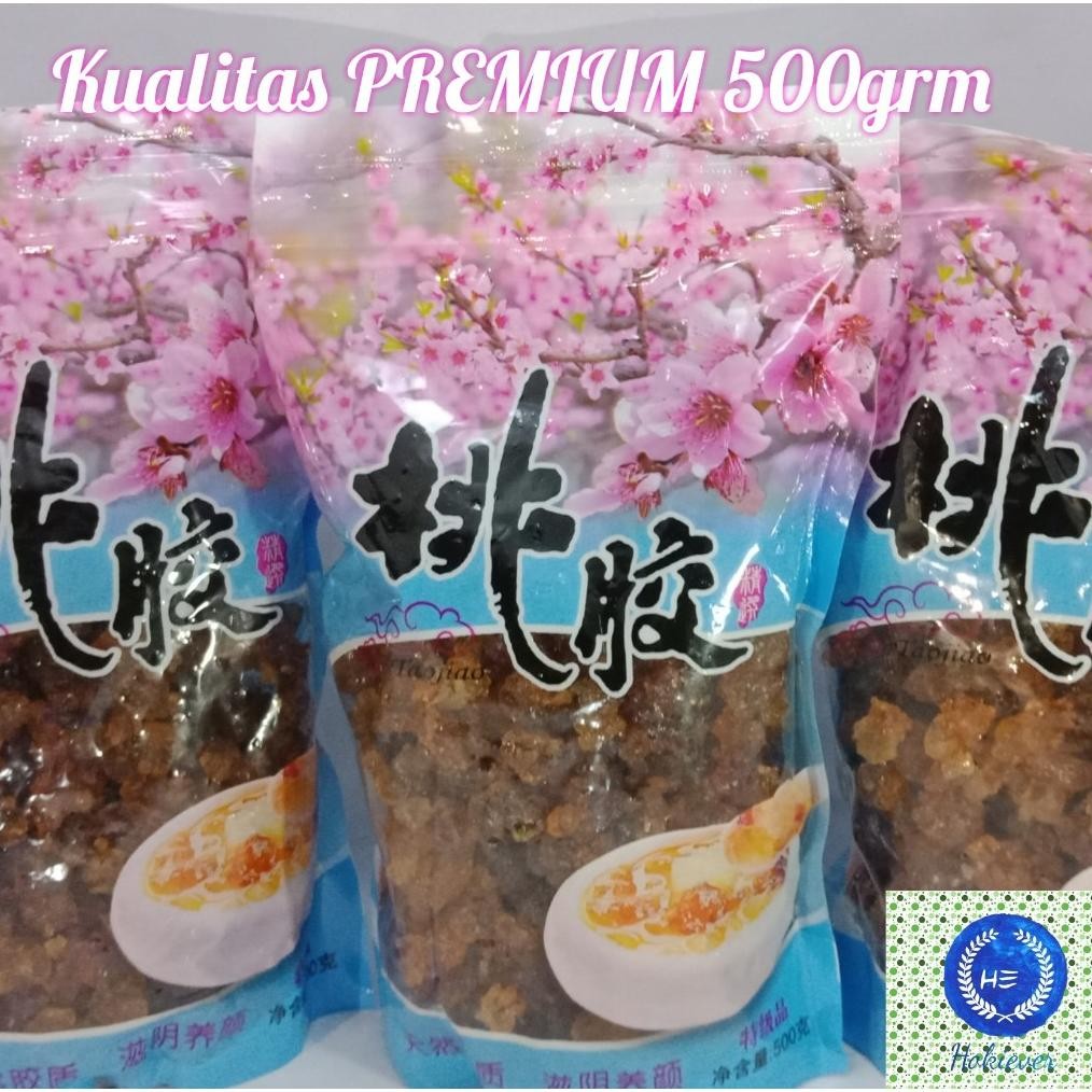 

peach gum pearl super premium grade 500gr