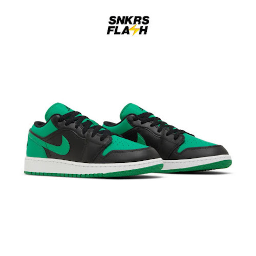 AIR JORDAN 1 Low Lucky Green (Gs) Sepatu Sneakers Anak - 553560065 - Size 38