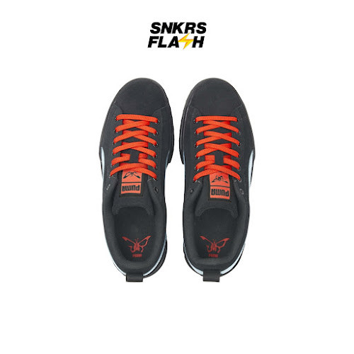 PUMA Mayze Sd X Dua Lipa Black Blue Glow Sepatu Sneakers Wanita - 38729405 - Size 39