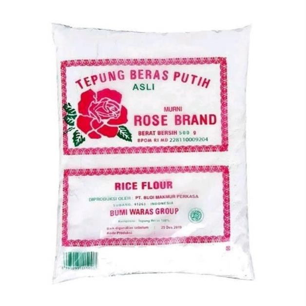 

Terlaris Tepung Beras Rose Brand 500Gr