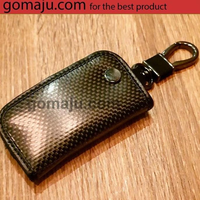 New COVER KUNCI HOLDER BMW CARBON BLACK SARUNG KUNCI BMW F30/320/330