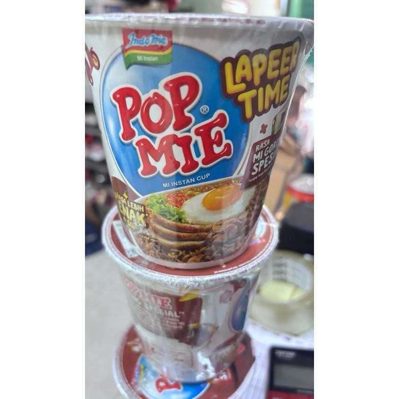 

POP MIE - MIE INSTAN CUP 75gr PER PCS -LapeeR Time