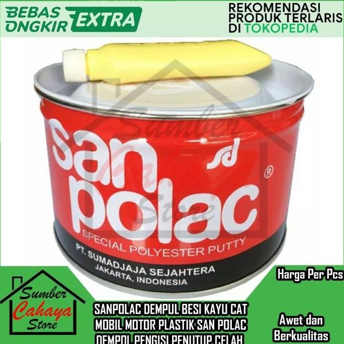 

Terlaris Dempul Sanpolac 1Kg 250 Gram Dempol Besi Mobil Plastik Pelastik Sand Polak Kayu Motor Wall Putty Tembok Plamir Pelamir Asbes Gypsum Bata Dinding Plamur Pelamur Bubuk Tepung Pelapis Plapis Lapisan Cat Cet Tambal Penutup Dik Tutup Celah Lubang
