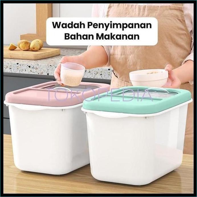 

Terlaris Ready Terlaris Starlight Tempat Beras Kotak Penyimpanan Kacang Tepung Makanan Rice Box Storage Hsb148