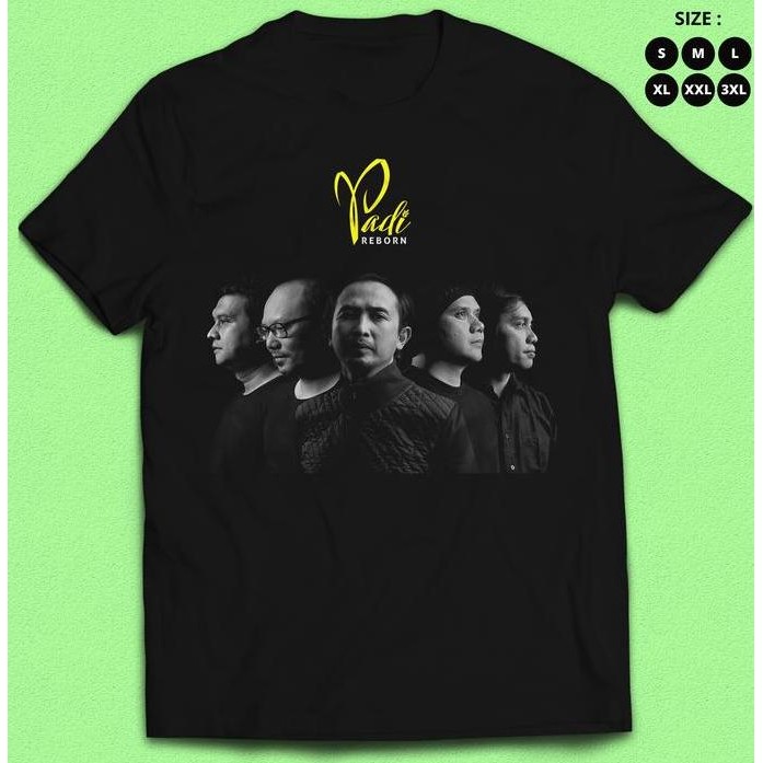 

Terlaris Padi Reborn Kaos Band Padi Unofficial Merchandise Size S-Xxxl