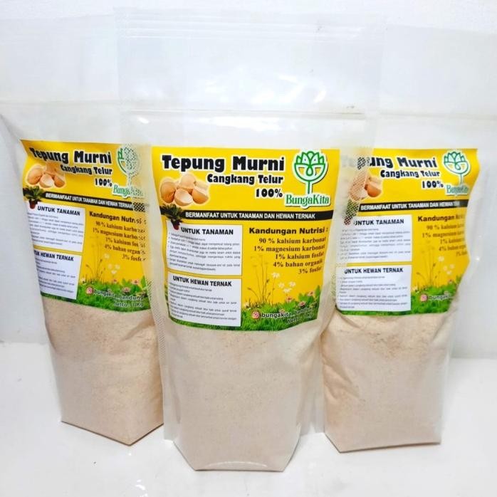 

Terlaris Tepung Murni Cangkang Telur Kemasan 1Kg Gbapvq 7697No