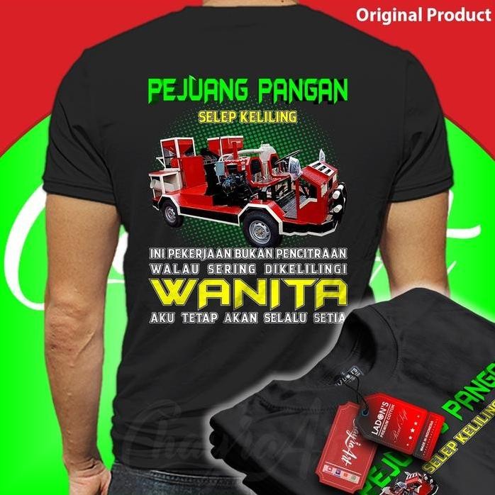 

Terlaris Kaos Pejuang Pangan / Selep Keliling / Penggilingan Padi / Murah Combed