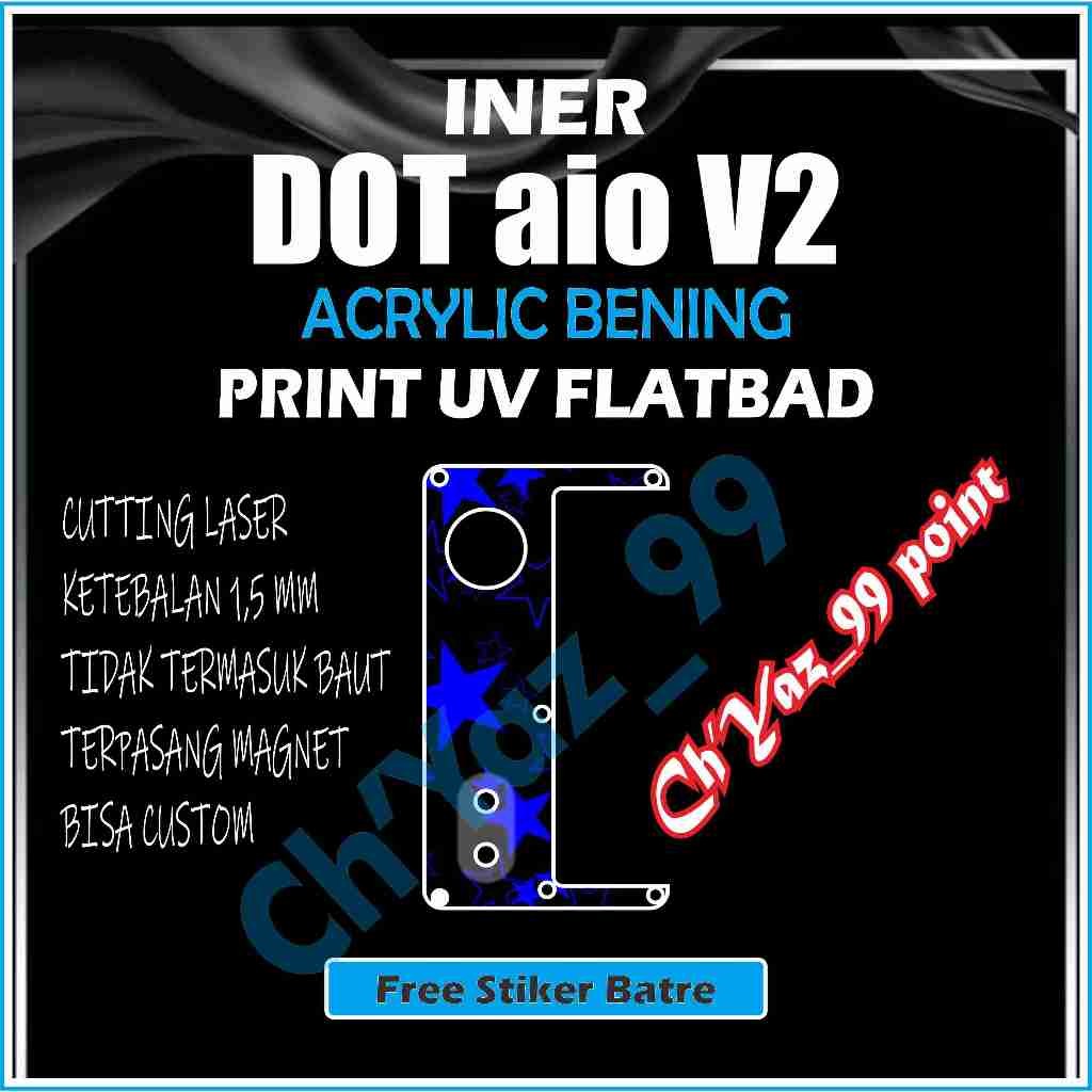 

Get2pcs Iner Acrylic Bening 15 Mm Print Uv Flatbad Dotv2 12 Garskin Casing Motif Dan Bisa Custom Bayar Ditempat