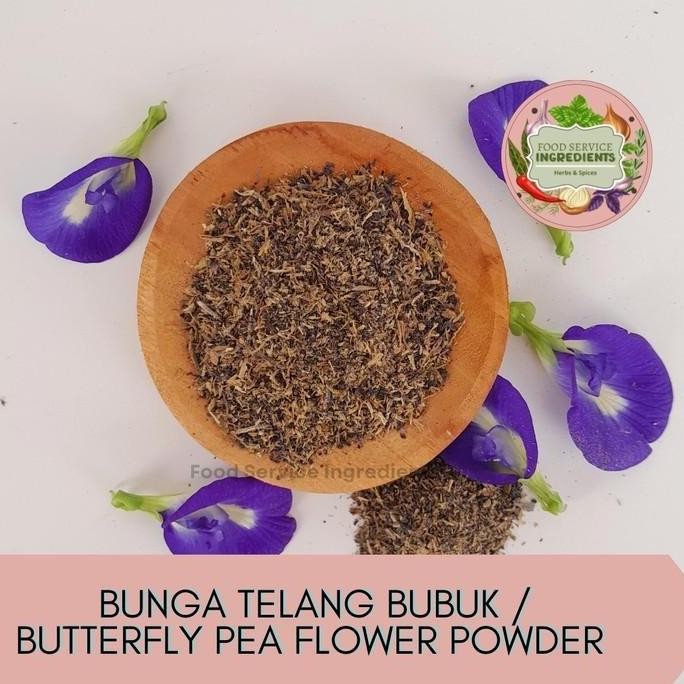 

=+=+=+] Bunga telang bubuk 50gr / butterfly pea flower powder /bubuk bunga telang