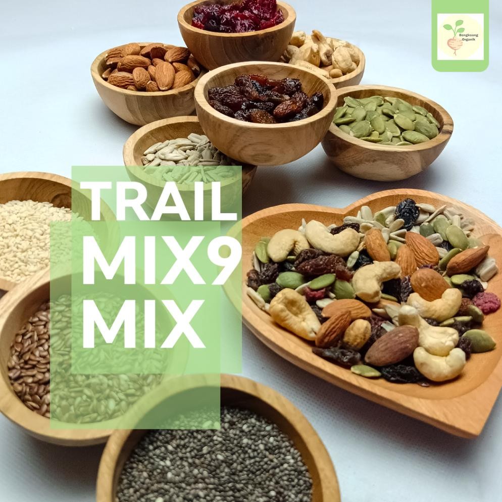 

gd-90 Murah Meriah SUPER TRAIL MIX 500GR - Almond, Cranberry, Pumpkin Seed, Cashew, Raisin, Sunflower Seed Murah Terlaris