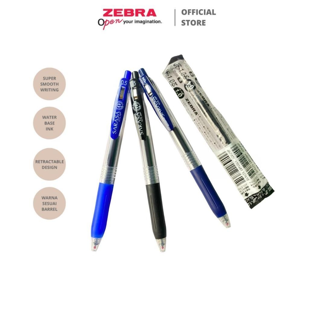 

NEW PRODUCT BUY 3 GET 4 ZEBRA PAKET ZEBRA SARASA BEST SELLER SARASA CLIP 0.5 BLACK , BLUE , REFILL JF 1.0 BLACK FREE 1 PCS SARASA CLIP 0.5 BLUE BLACK SIENNAOUTLET487