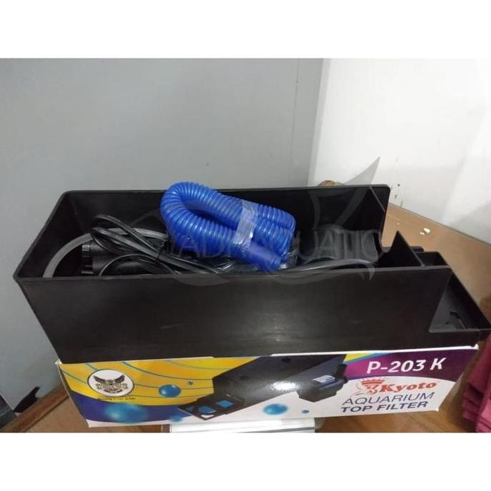 Produk Baru KYOTO P-203K AQUARIUM TOP FILTER POMPA AIR CELUP FILTER AQUARIUM