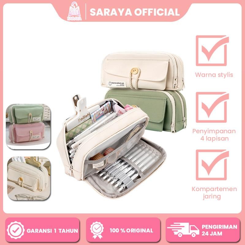 

NEW PRODUCT PENCIL CASES LARGE CAPACITY PENCIL BAG POUCH HOLDER BOX FOR GIRLS OFFICE STUDENT STATIONERY ORGANIZER SCHOOL SUPPLIES SIENNAOUTLET487