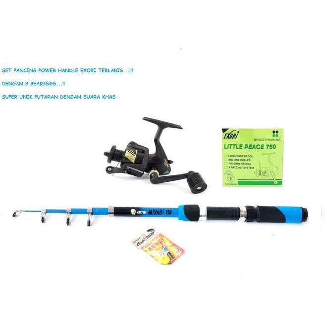 Produk Baru SET PANCING KOMBINASI EXORI LITTLE PEACE DAN JORAN ANTENA MIYABI 150JP