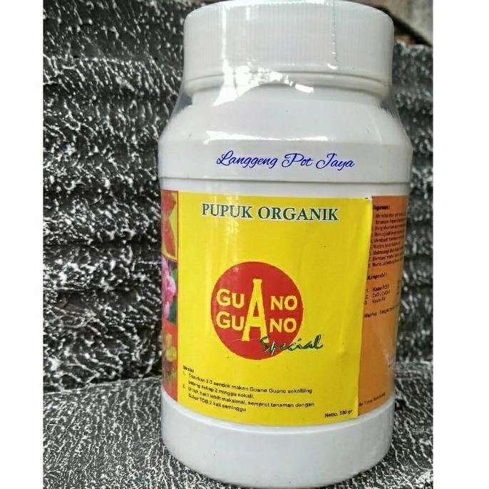 

Terlaris Pupuk Tanaman Organik Guano Special 500Gr