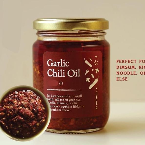 

Garlic Chili Oil Picy Chilli Oil By Llimala