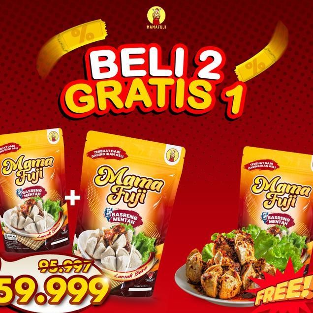 

Buy 2 Get 1 Mamafuji Bundling Bareng Mentah Chili Oil