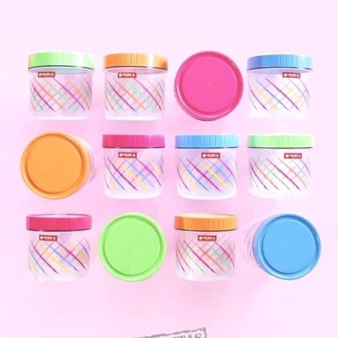 langsung order saja] Toples Kecil Pendek Plastik Awet Tebal Tahan Panas Lion Star Kedap Udara Kapasi