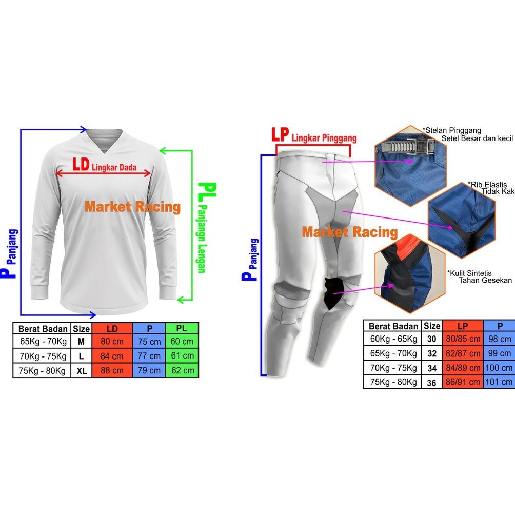 fb-43 ede-78 jersey trail Tshirt Pakaian Kaos baju abu grey black hitam celana motor cross tril trab