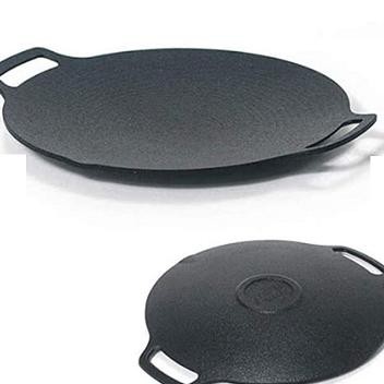 WK Wajan Konduksi Panggangan Jumbo 34cm Wajan Besi BBQ Anti Lengket