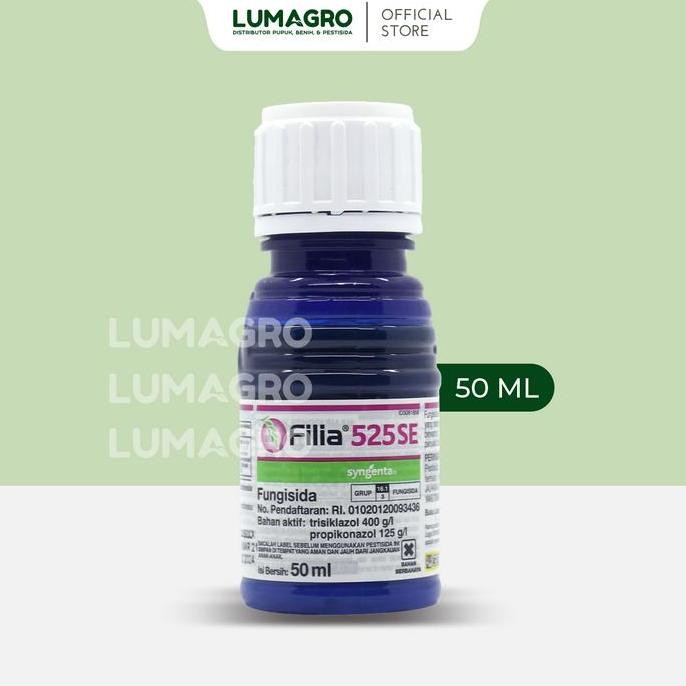 

Terlaris Fungisida Filia 525Se 50Ml Trisiklazol Propikonazol Obat Pengendali Penyakit Jamur Blas Pada Padi