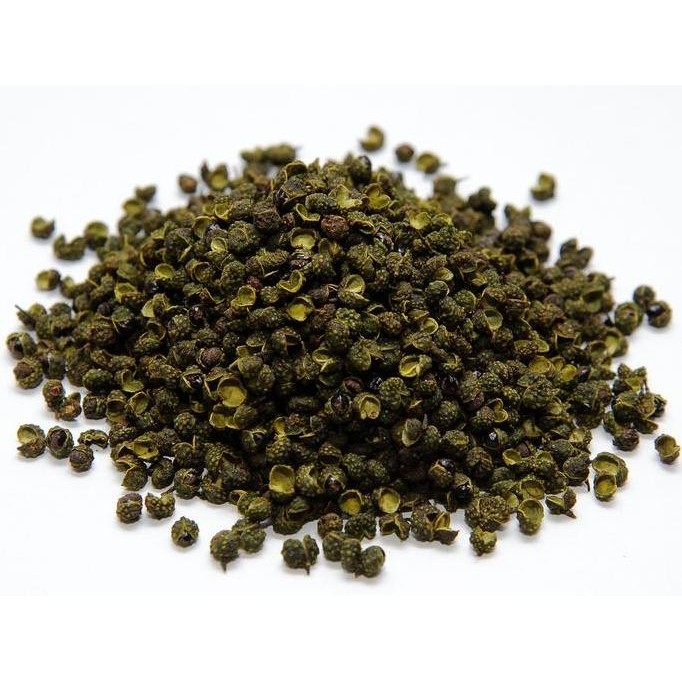 

Produk Unggulan] Sichuan Green Pepper 500gram / Szechuan Pepper / Qing Hua Jio