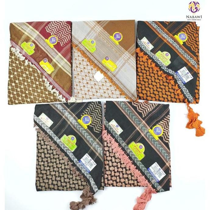 {{{{}}] Sorban Arab Almas/Sorban Arab/Sorban Haji/Oleh-oleh Haji Umroh