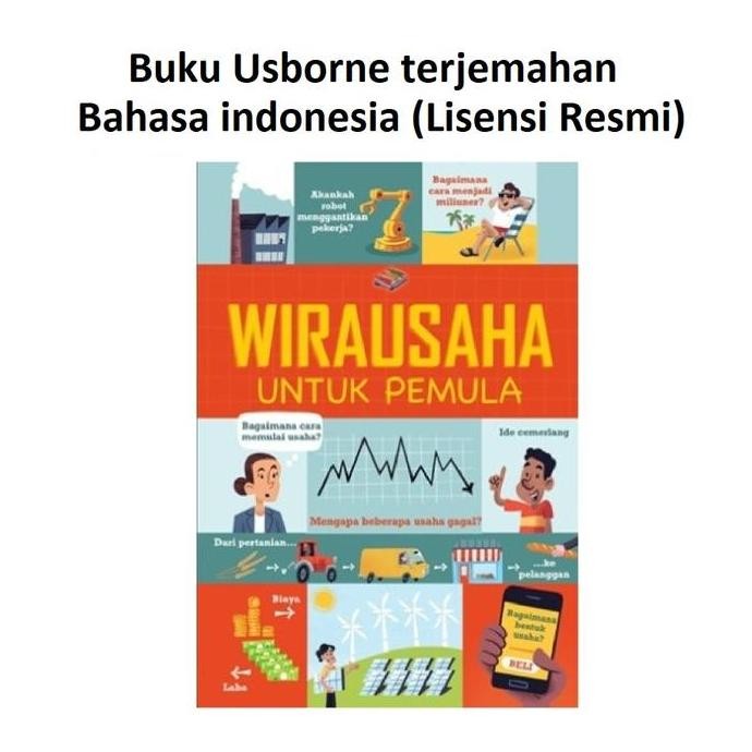 Tersedia Usborne Wirausaha Untuk Pemula Terjemahan Bahasa Indonesia Erlangga