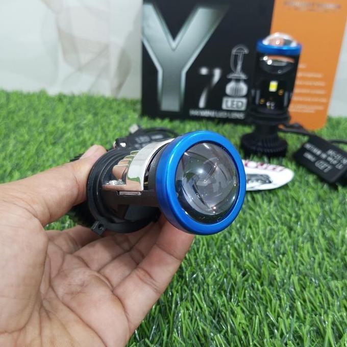 New LAMPU KEPALA Y7 PLUS LAMPU UTAMA 60 WAT SOKET H 4