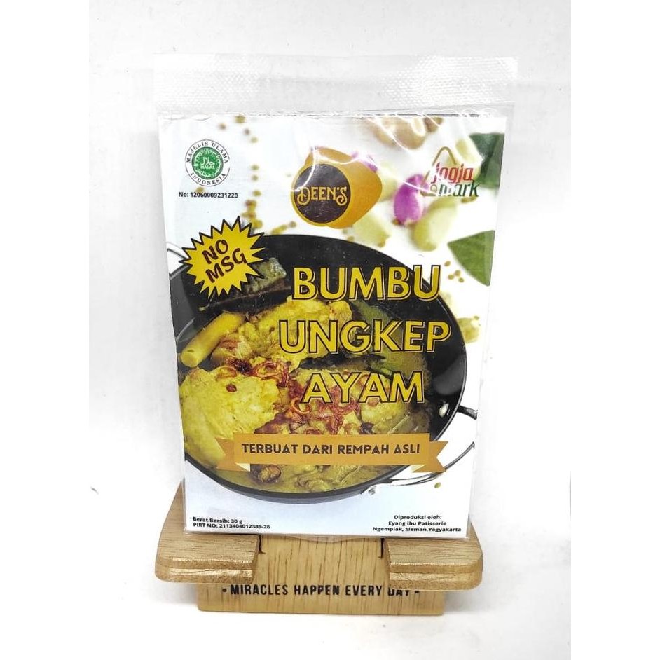 

langsung order saja] Bumbu Ungkep Ayam DEEN'S 30 gr - Tanpa MSG