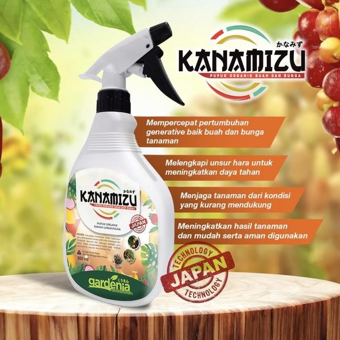 

Terlaris Kanamizu Pupuk Organik Buah Dan Bunga - Pupuk Organik Lengkap - 500 Ml