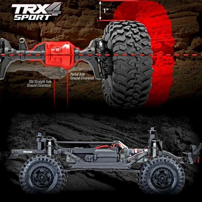 Terjangkau Traxxas Trx4 Sport Rtr 4Wd 82024-4