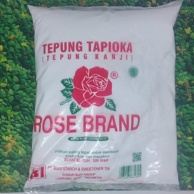 

Terlaris Tepung Tapioka Tepung Kanji Rose Brand 500 Gram