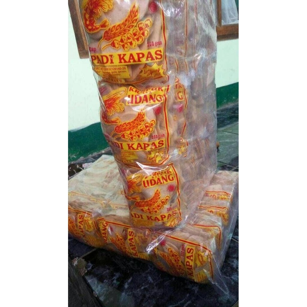 

Terlaris Hemat Isi 20 Bungkus Kerupuk Udang Padi Kapas