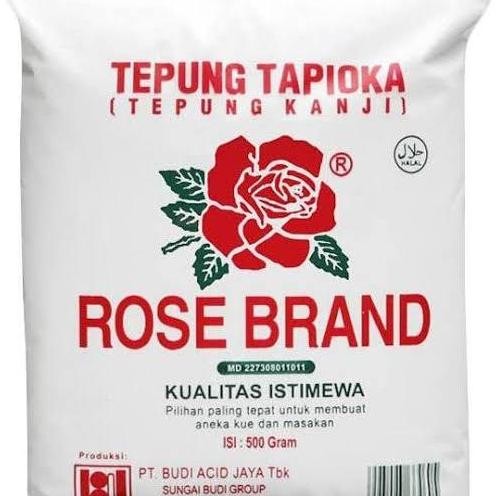 

Terlaris Tepung Tapioka / Kanji Cap Mawar / Rose Brand - 500 Gram