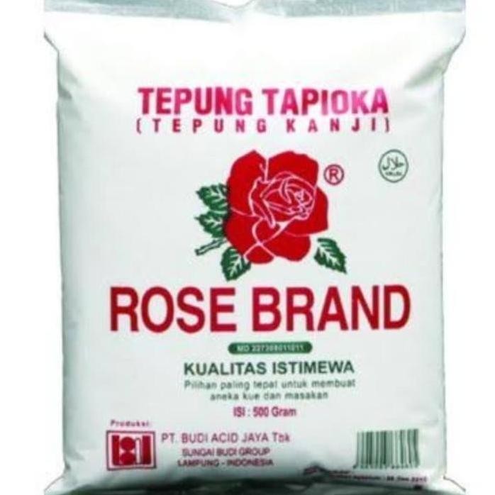 

Terlaris Tepung Tapioka Rose Brand 500 Gr - Tepung Kanji