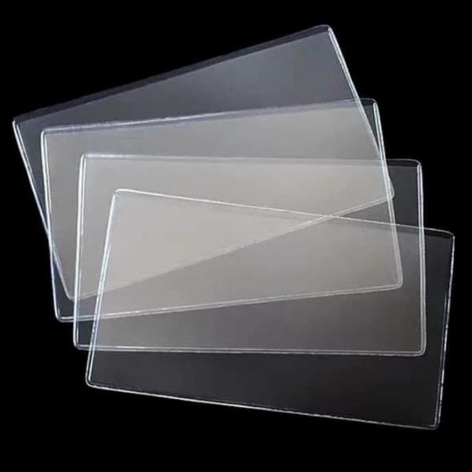 

Plastik mika pelindung uang kertas perangko 160 x 80 mm
