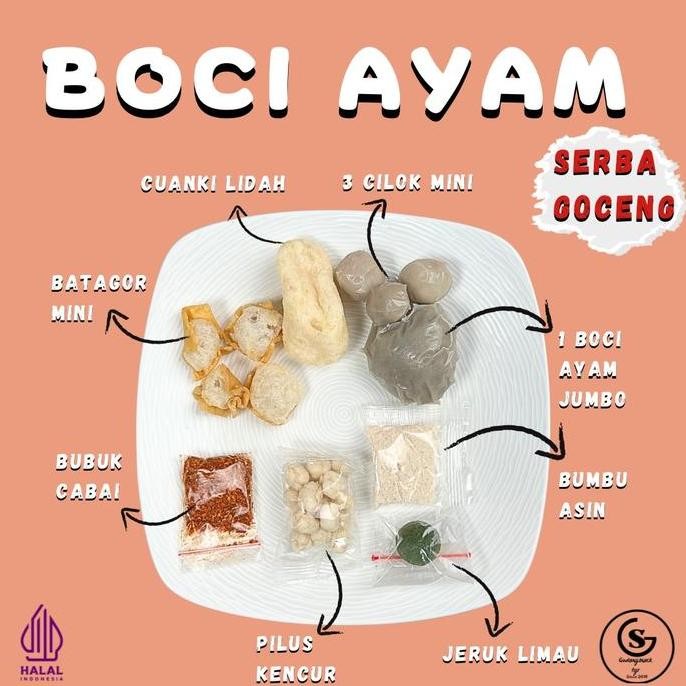 

7 BUNGKUS BOCI AYAM SUWIR PEDAS - EKONOMIS Food Kuah Instan Seblak Mie