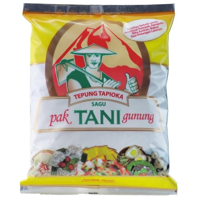 

Terlaris He7 Tepung Tapioka Cap Pak Tani Gunung 500Gr Tepung Kanji Tani
