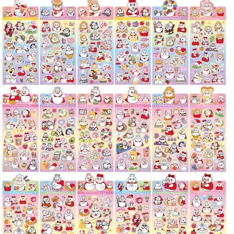 

Stiker Lucu Karakter Mixue 1Pcs Aesthetic Cocok Untuk Anak-Anak Sekolah Hiasan Notebook Hiasan Case / Berkualitas