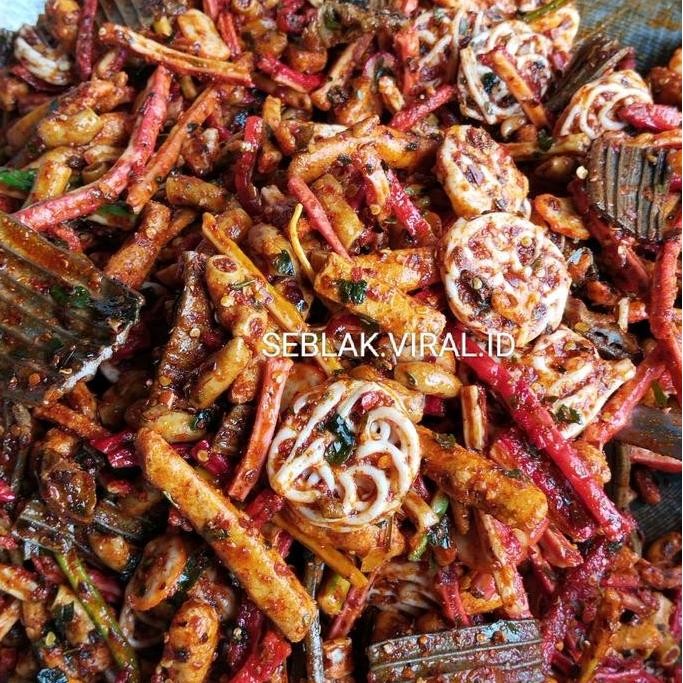 

SEBLAK VIRAL/MIX SEBLAK CAMPURAN/MIX VIRAL RENYAH Food Makanan Pedas Kering