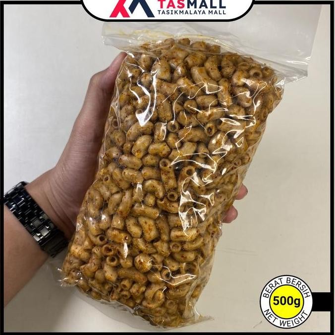 

FLASH SALE500gr [TANPA LABEL] Makaroni Bantet Tasikmalaya Food Snack Pedas Keripik