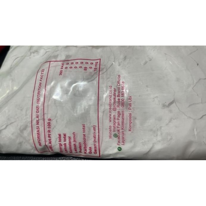 

Terlaris Um(1) Rose Brand Tepung Toka / Tepung Kanji 500 Gr