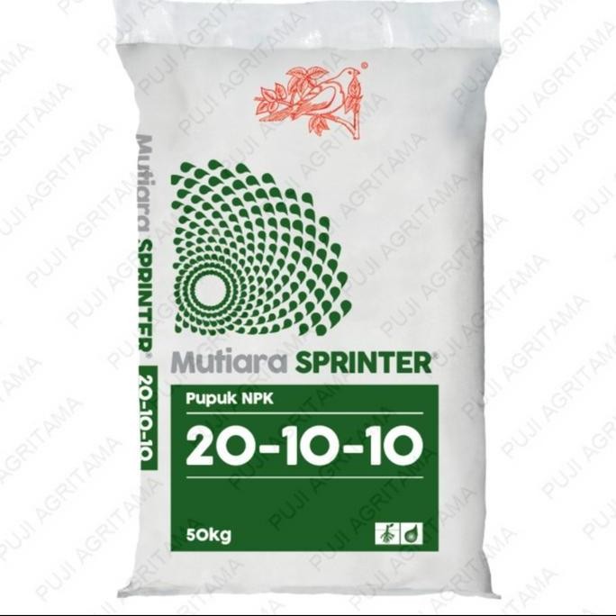 

Terlaris Pupuk Npk Mutiara Sprinter 20-10-10 Kemasan Repack 1Kg