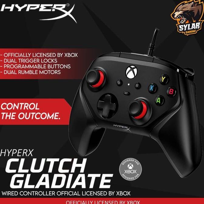 HyperX Clutch Gladiate Wired Controller Official Licensed Xbox